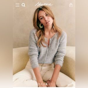 Sezane Gaspard Cardigan Size Small